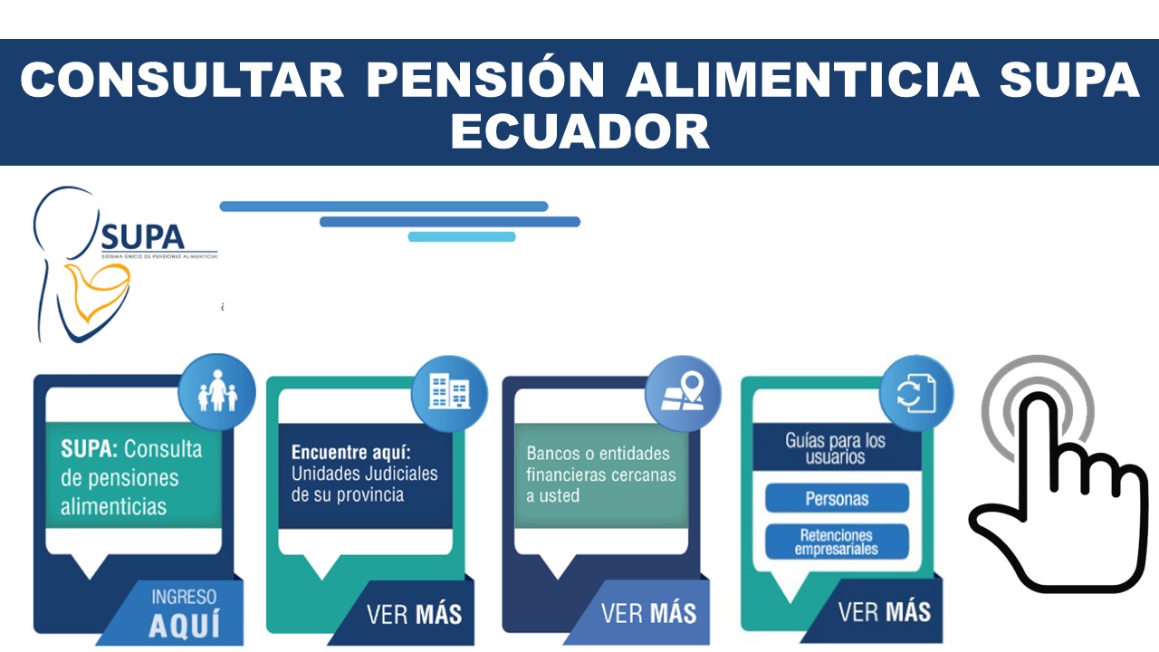 CONSULTAR PENSIÓN ALIMENTICIA SUPA ECUADOR
