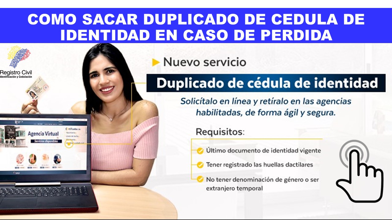 Como sacar duplicado de cédula Ecuador